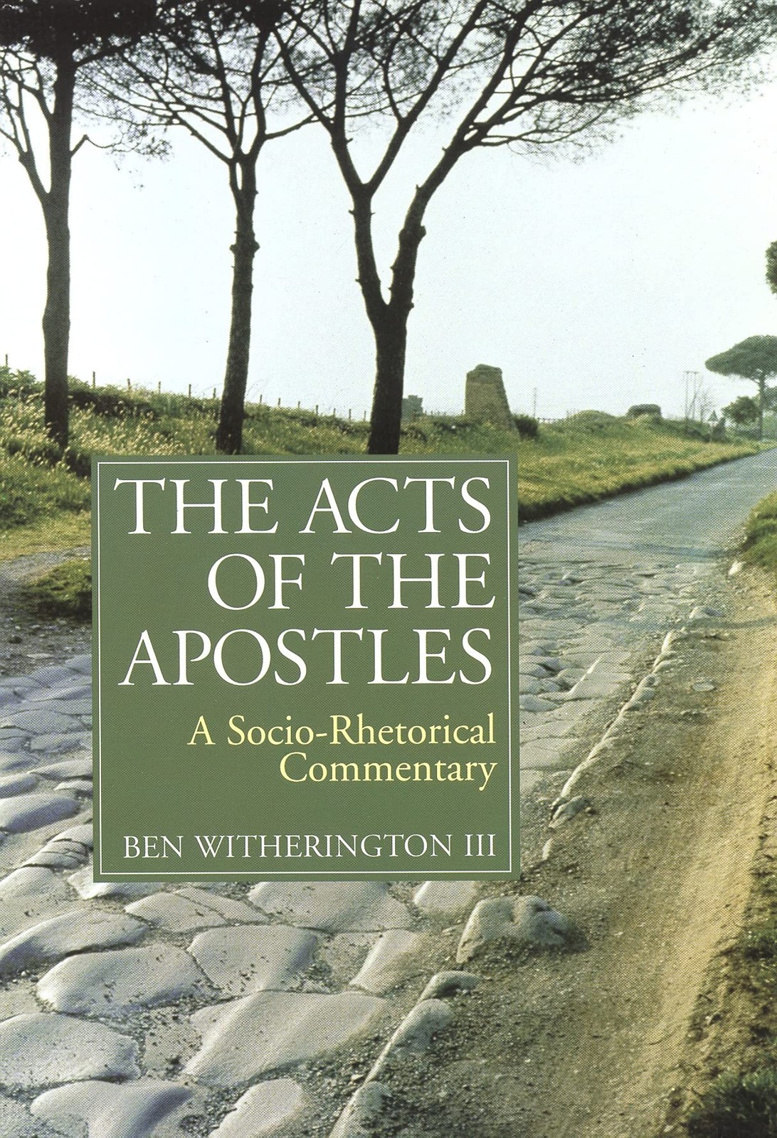 The Acts of the Apostles  A SocioRhetorical Commentary