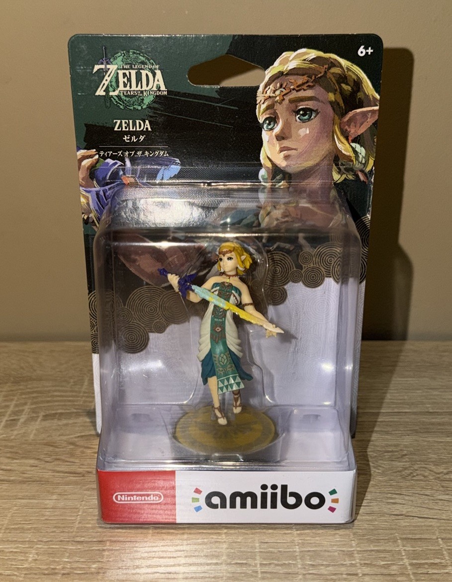 The Legend of Zelda: Tears of the Kingdom - Zelda Nintendo Amiibo New - Sealed The Legend of Zelda: Tears of the Kingdom - Zelda Nintendo Amiibo New - Sealed