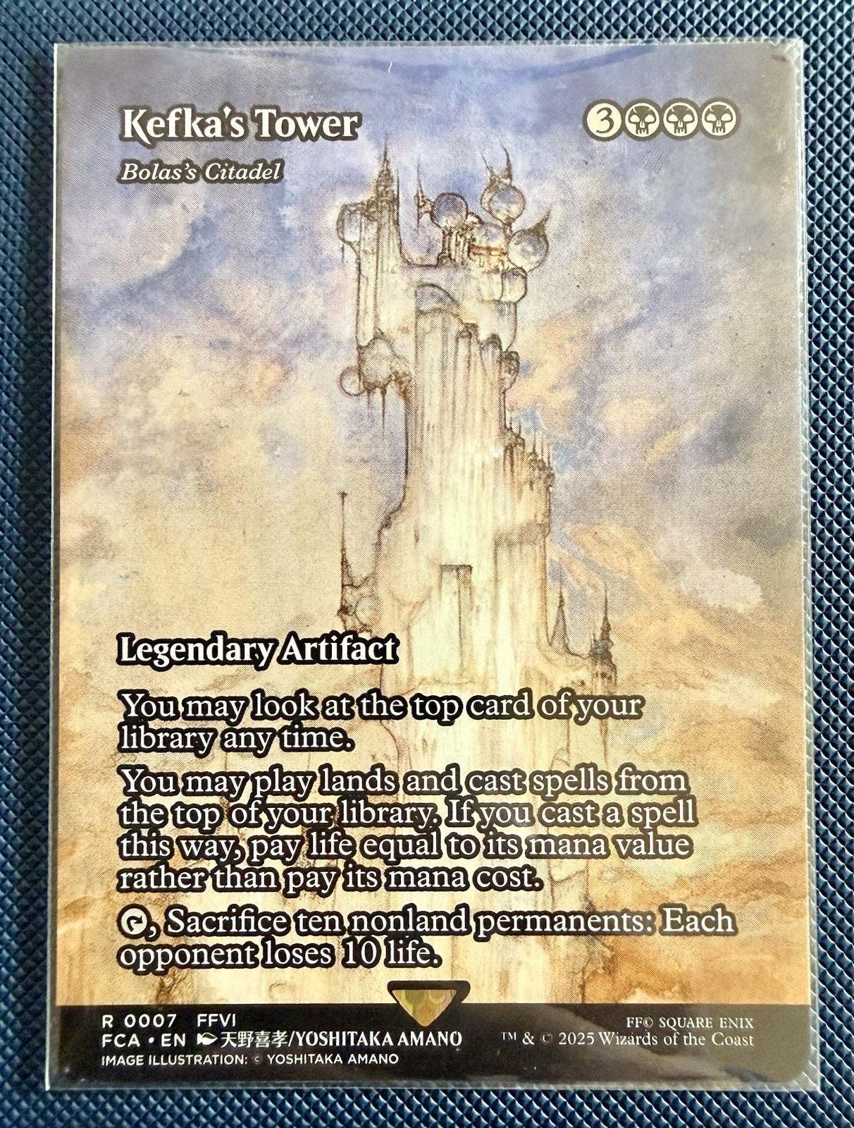 MTG Kefka\'s Tower - Bolas\'s Citadel (Showcase) R0007 FCA Final Fantasy NM MTG Kefka\'s Tower - Bolas\'s Citadel (Showcase) R0007 FCA Final Fantasy NM