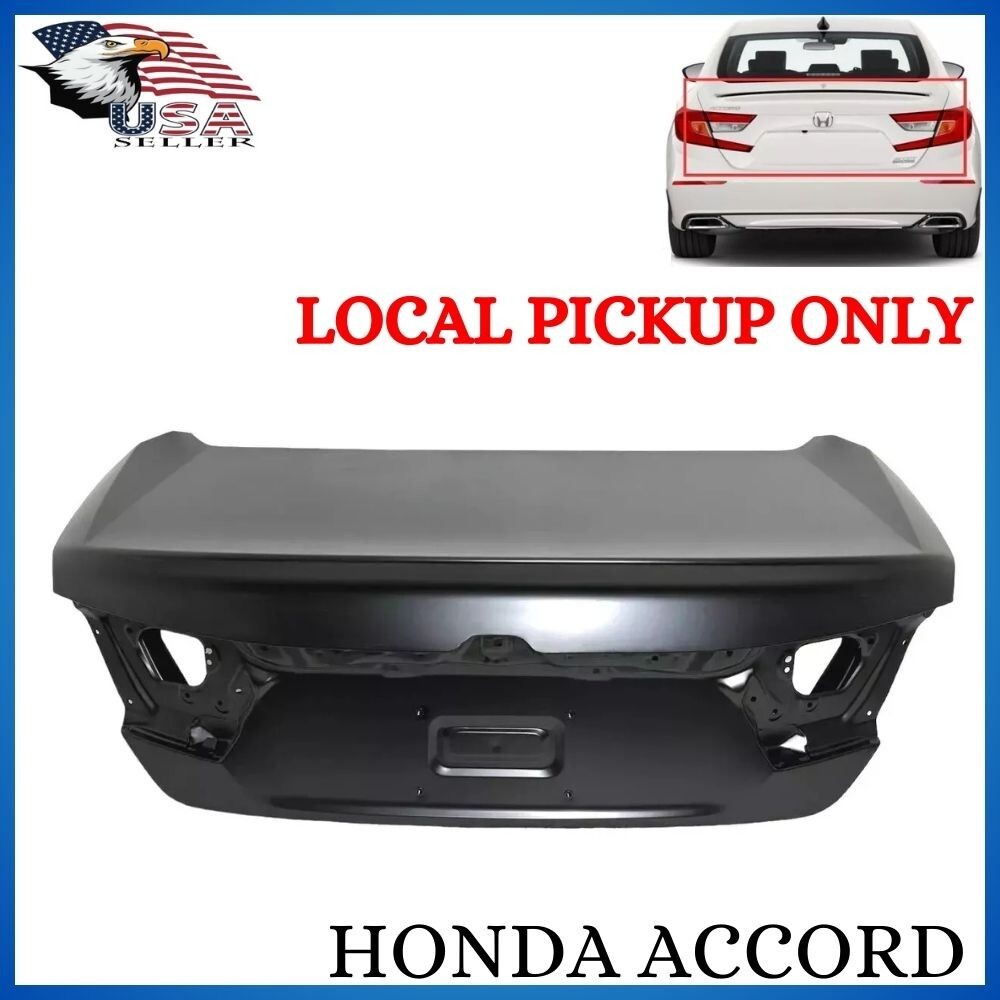 For 2018-2022 Honda Accord Trunk Deck Lid Shell Panel Rear Local Pickup For 2018-2022 Honda Accord Trunk Deck Lid Shell Panel Rear Local Pickup