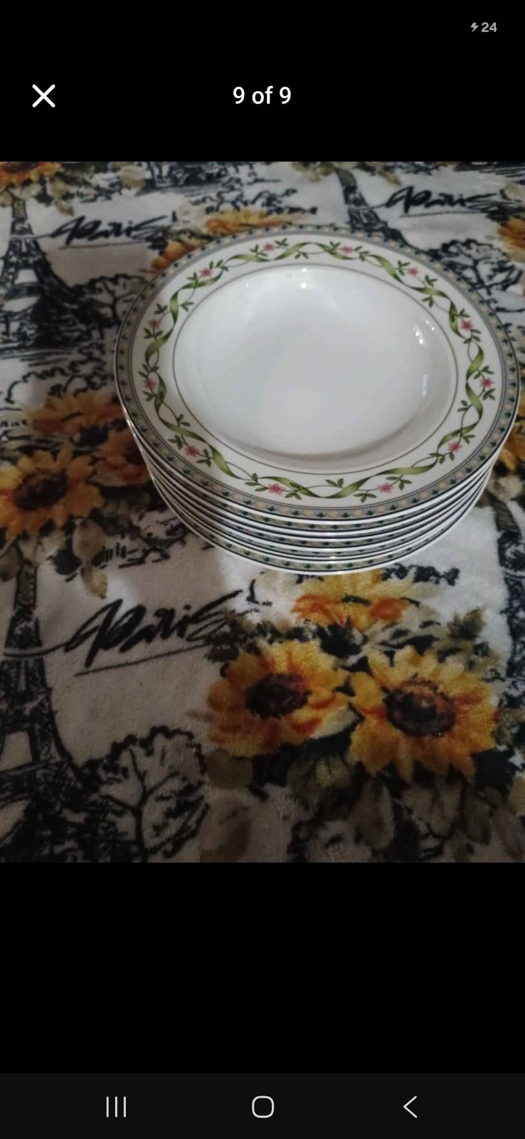 Studio Nova Exhibition Y0290 Dinner Plates Set of 12 10.5\ Studio Nova Exhibition Y0290 Dinner Plates Set of 12 10.5\
