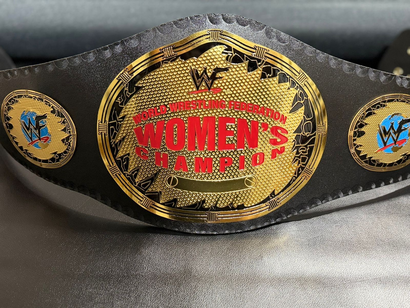 ATTITUDE ERA WOMEN\'S HEAVYWEIGHT CHAMPIONSHIP BELT WRESTLING REPLICA TITLTE 2MM