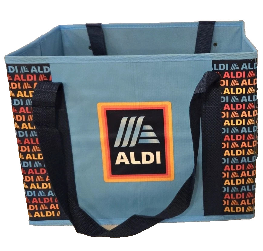 ALDI Shopping Bag Box Collapsible 14x10x11\