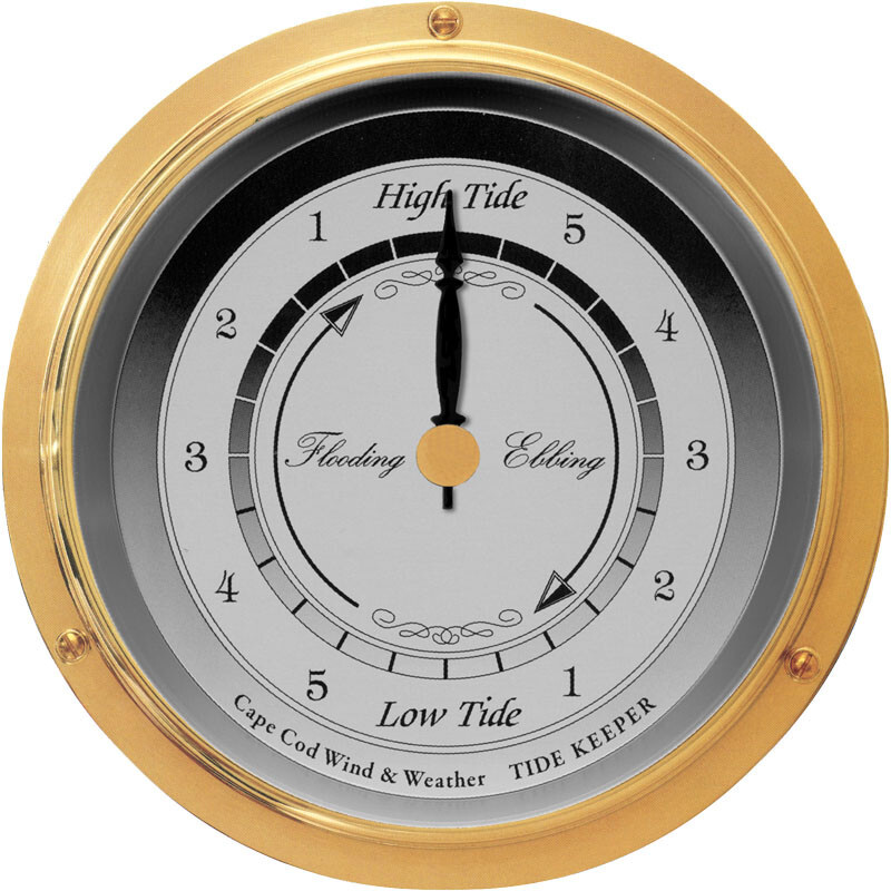 Tide Keeper Tide Clock Made by Cape Cod Wind and Weather Instruments Tide Keeper Tide Clock Made by Cape Cod Wind and Weather Instruments