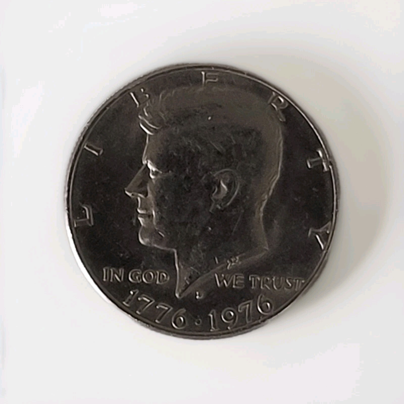 1776-1976 D Bicentennial Kennedy Half DollarWith Filled Mint Mark collectable 1776-1976 D Bicentennial Kennedy Half DollarWith Filled Mint Mark collectable