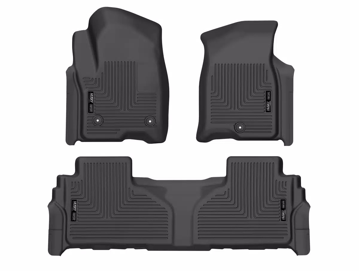 Husky Weatherbeater Liners Fit 21-26 Escalade/Suburban/Tahoe/Yukon/XL 3pc Black