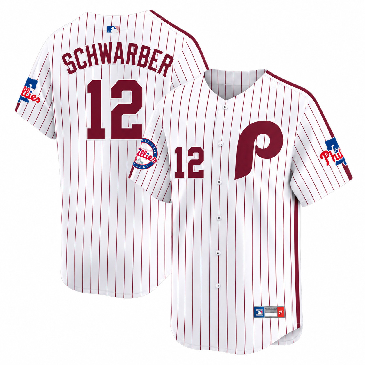 Hot Sale Kyle Schwarber #12 Philadelphia Phillies Jersey Baseball Fan Shirt