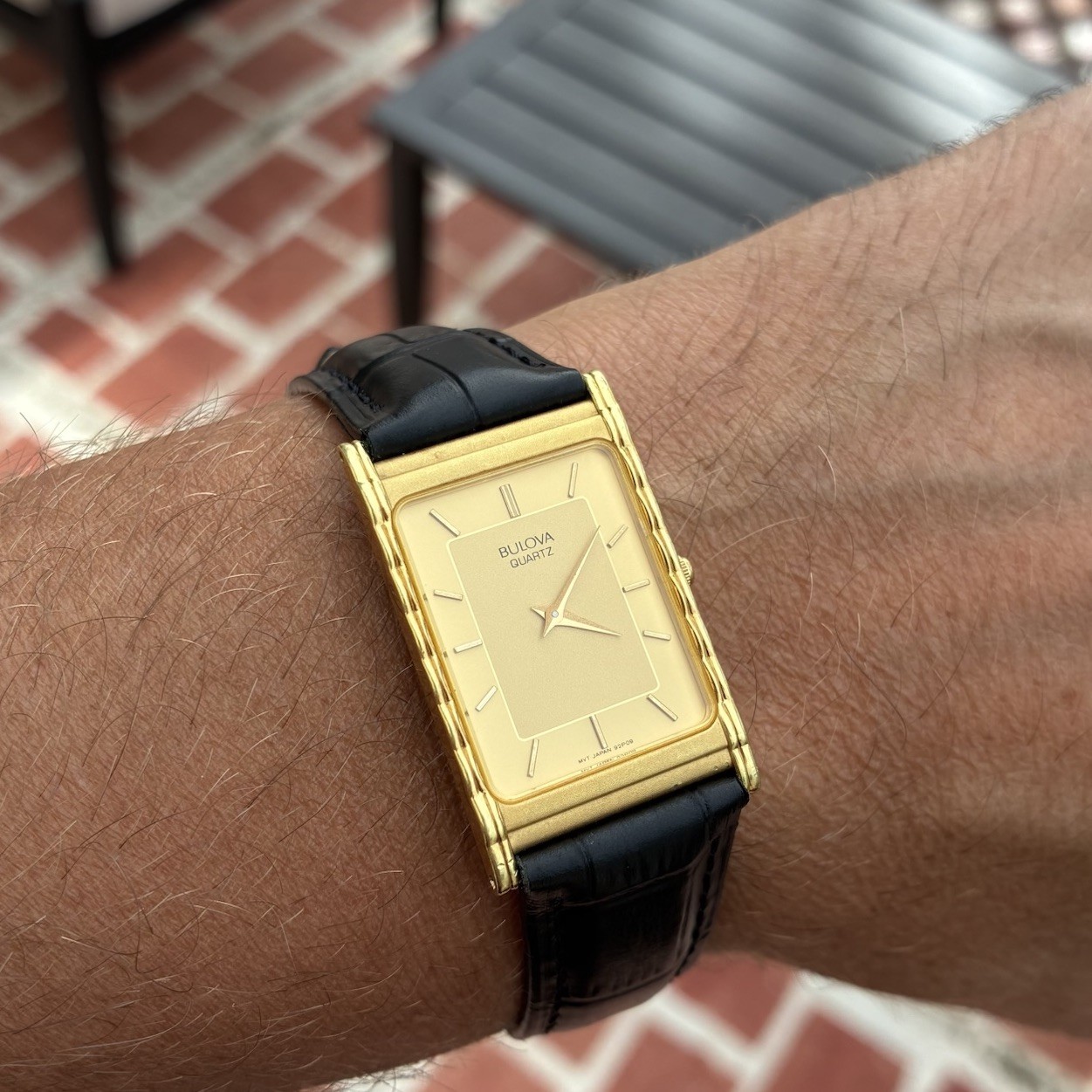 STUNNING & RARE Vintage Bulova Men’s Tank Watch Read Description