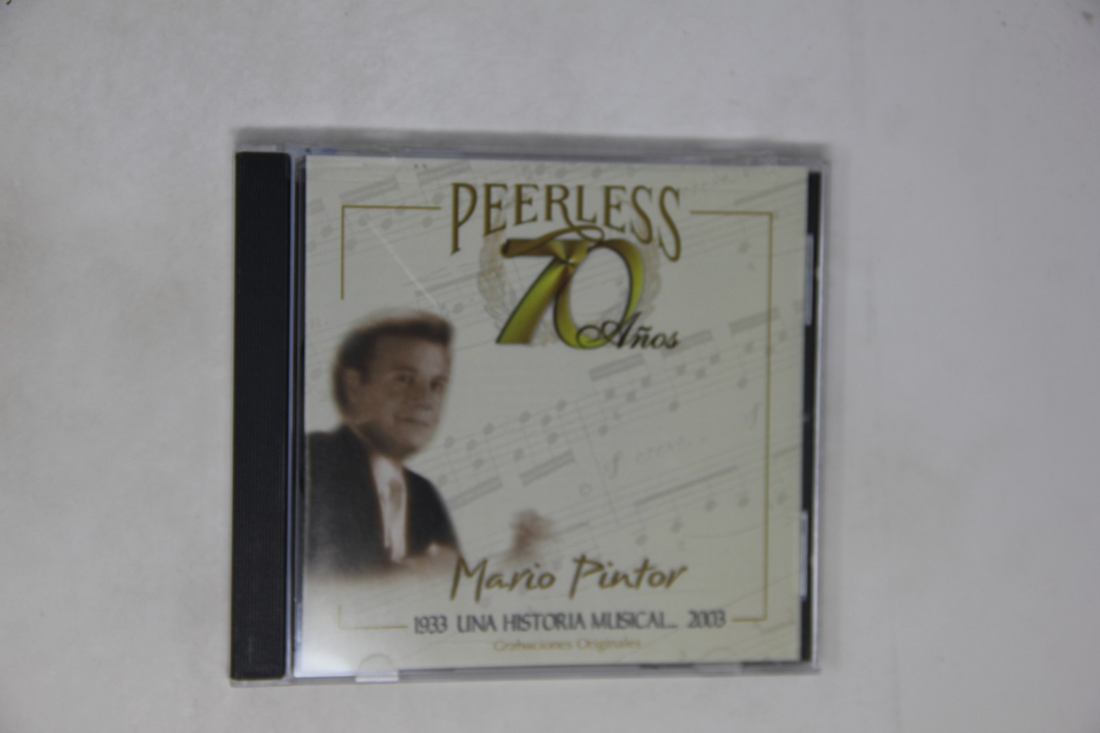 Peerless 70 Años Mario Pintor CD Álbum Peerless 70 Años Mario Pintor CD Álbum
