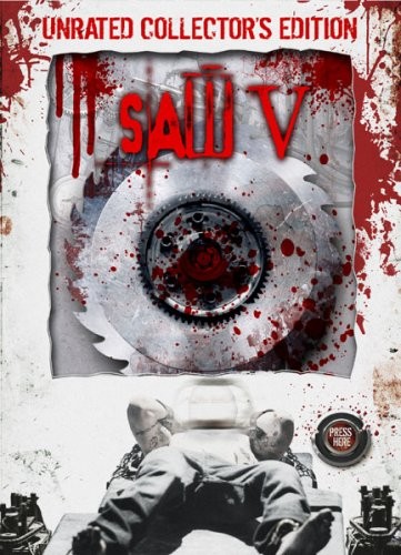 Saw V - Part 5 (DVD, Unrated Collector's Edition) NEWNew