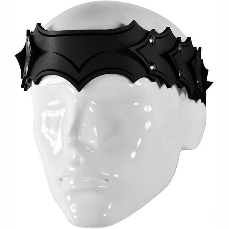 Men\'s Medieval King Headdress Crown Halloween Cosplay Knight Headband Props