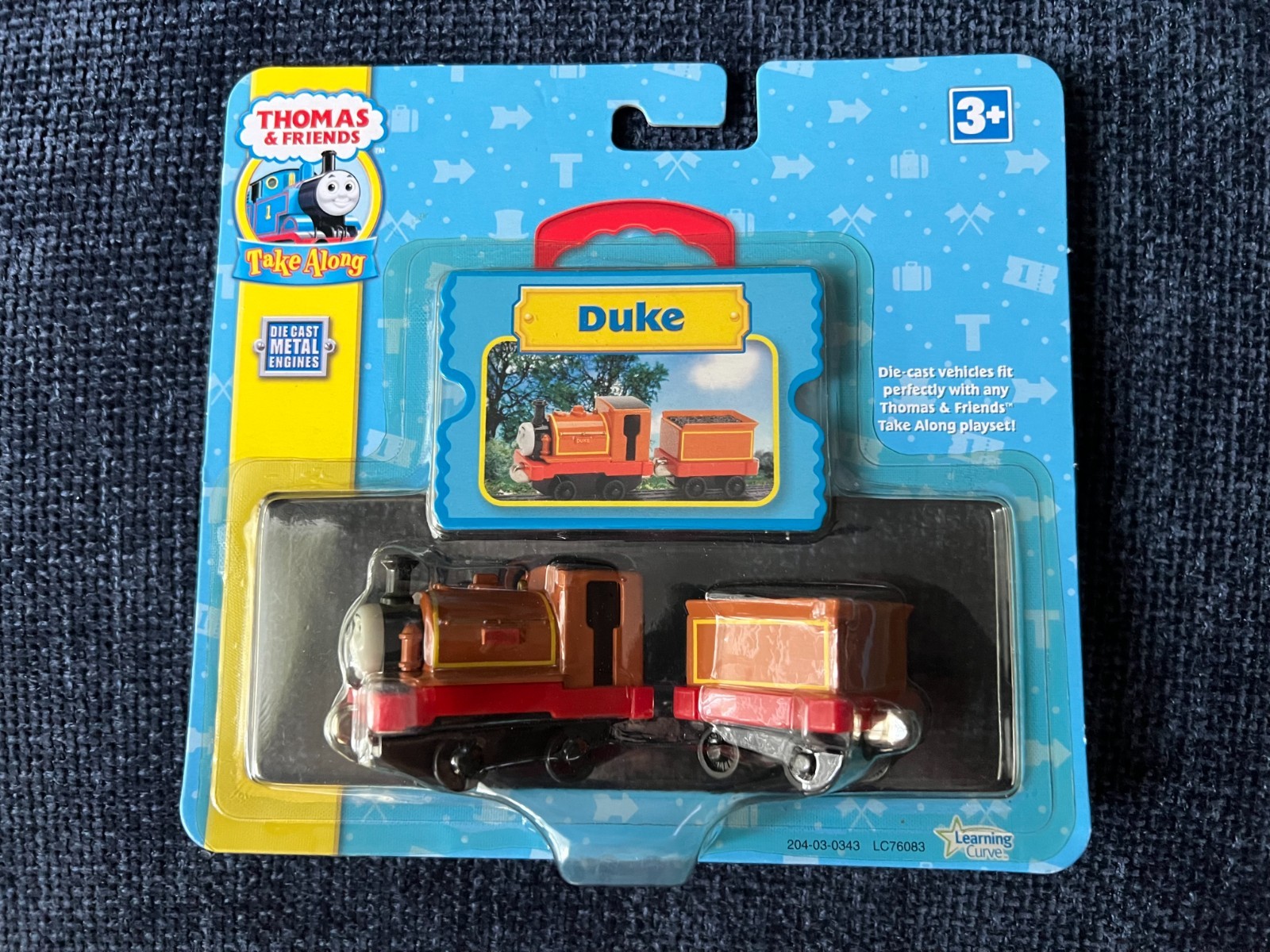 Thomas & Friends Take Along Duke Die-Cast Learning Curve 2008 LC76083 Sealed MOC