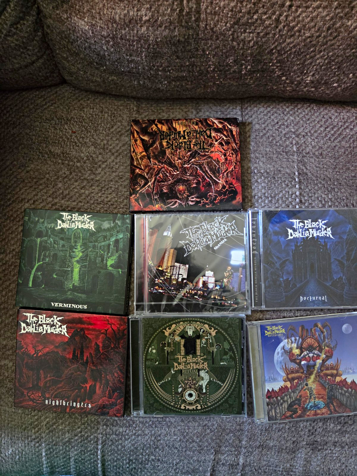 The Black Dahlia Murder  7 CD Lot