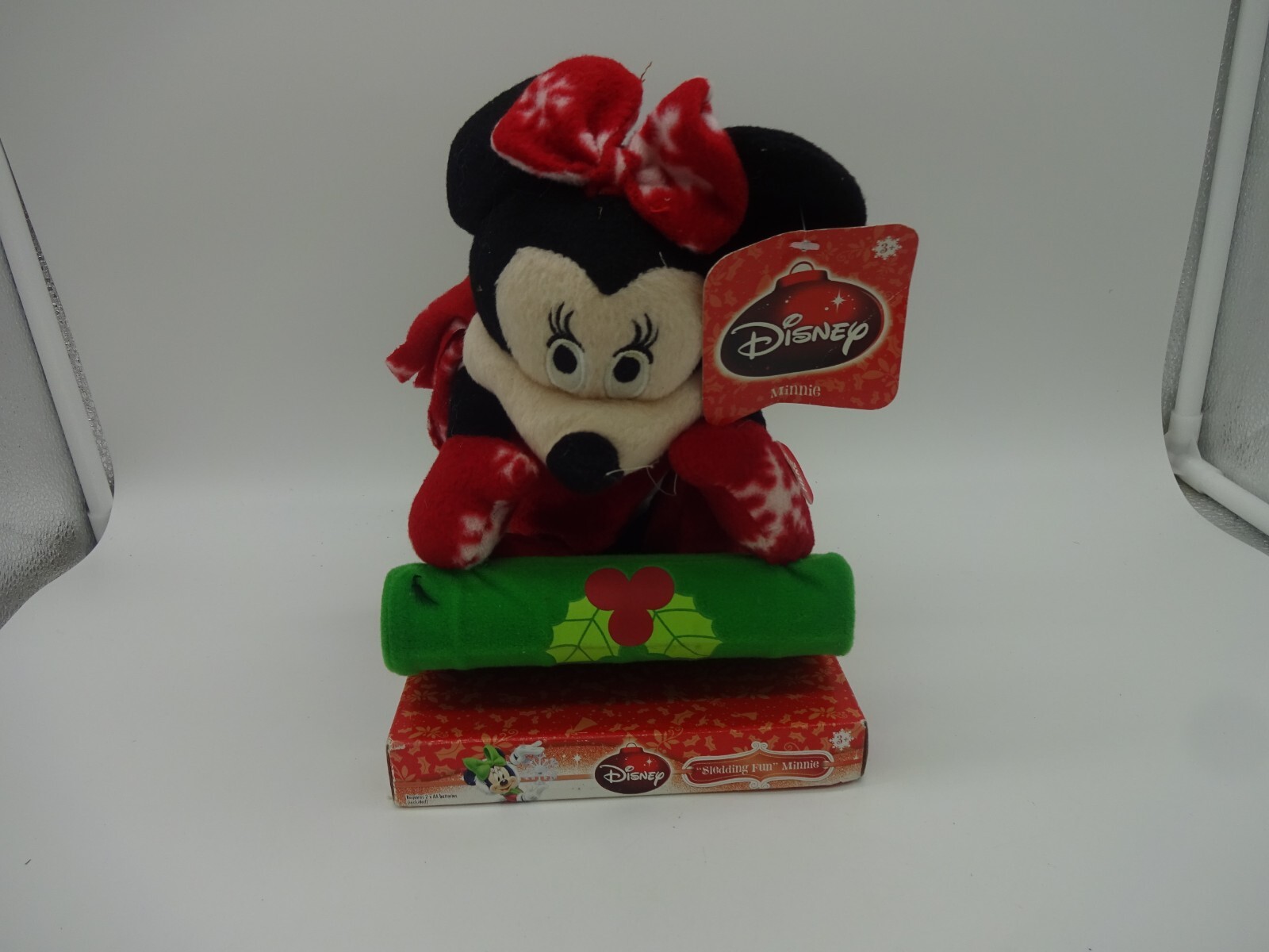 2014 Holiday Disney Minnie Mouse Musical Holiday Christmas Sled Jingle Bells OFC