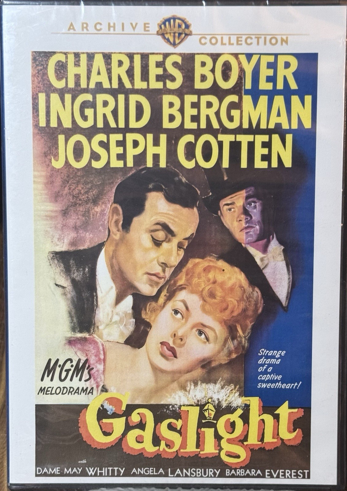 Gaslight (DVD, 1944) Warner Archive Ingrid Bergman NEW Sealed Gaslight (DVD, 1944) Warner Archive Ingrid Bergman NEW Sealed