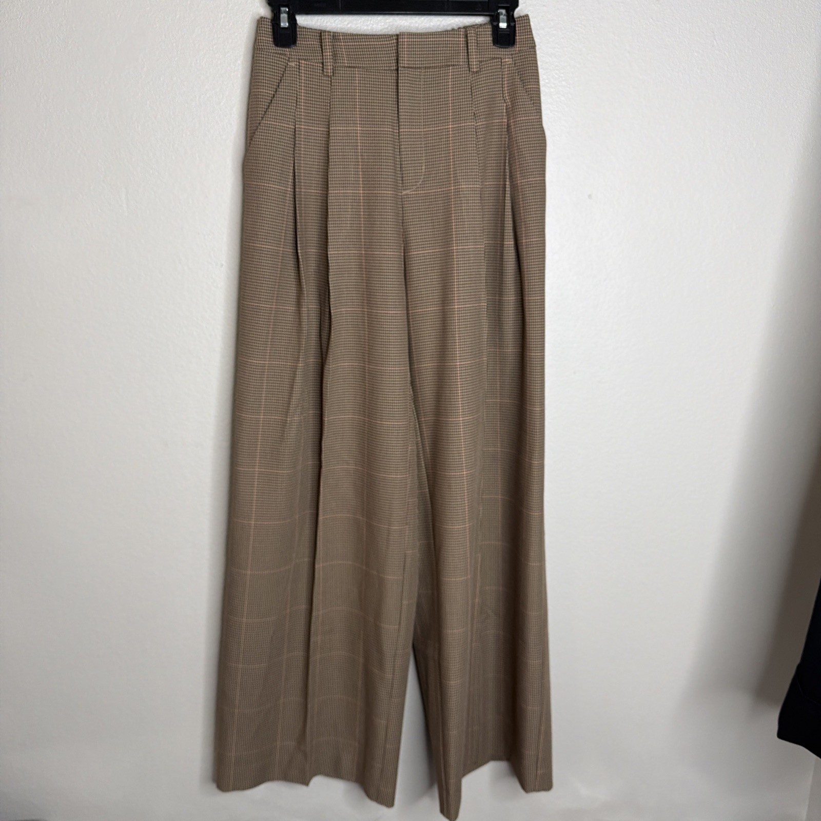 Anthropologie Maeve The Avery Pants Size XXS Pleated Plaid Wide Leg Trousers EUC Anthropologie Maeve The Avery Pants Size XXS Pleated Plaid Wide Leg Trousers EUC