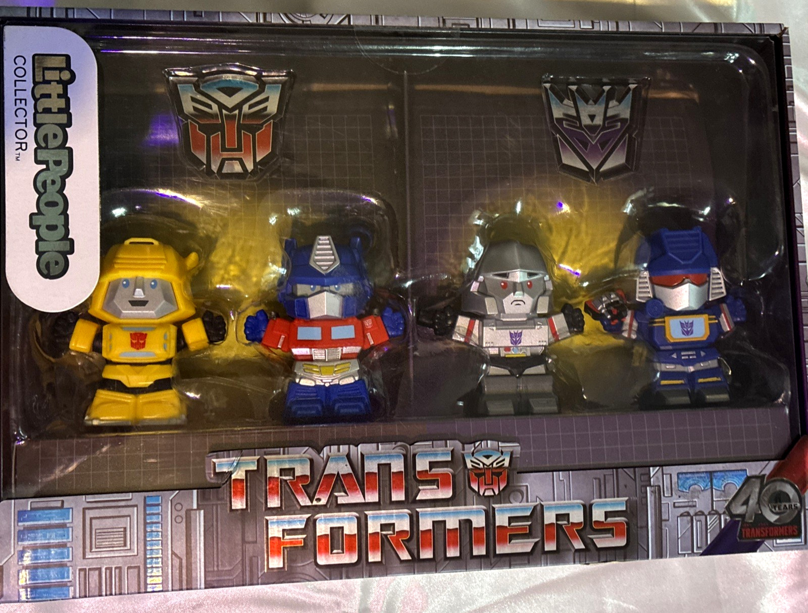 Transformers Fisher Price Little People 40th Anniversary Collector Edition NIB Transformers Fisher Price Little People 40th Anniversary Collector Edition NIB