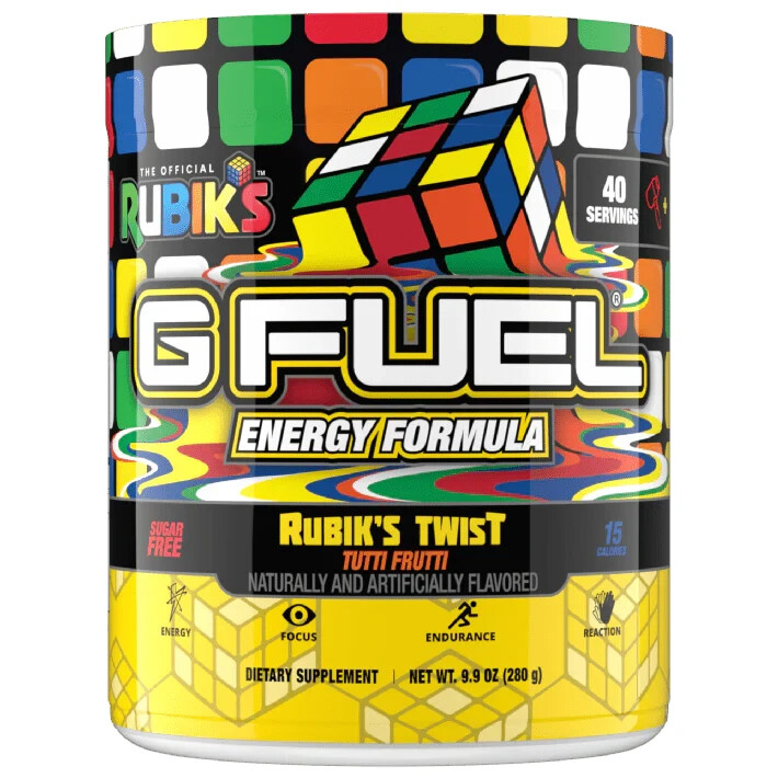 G Fuel Rubik\'s Twist GFuel 40 Servings