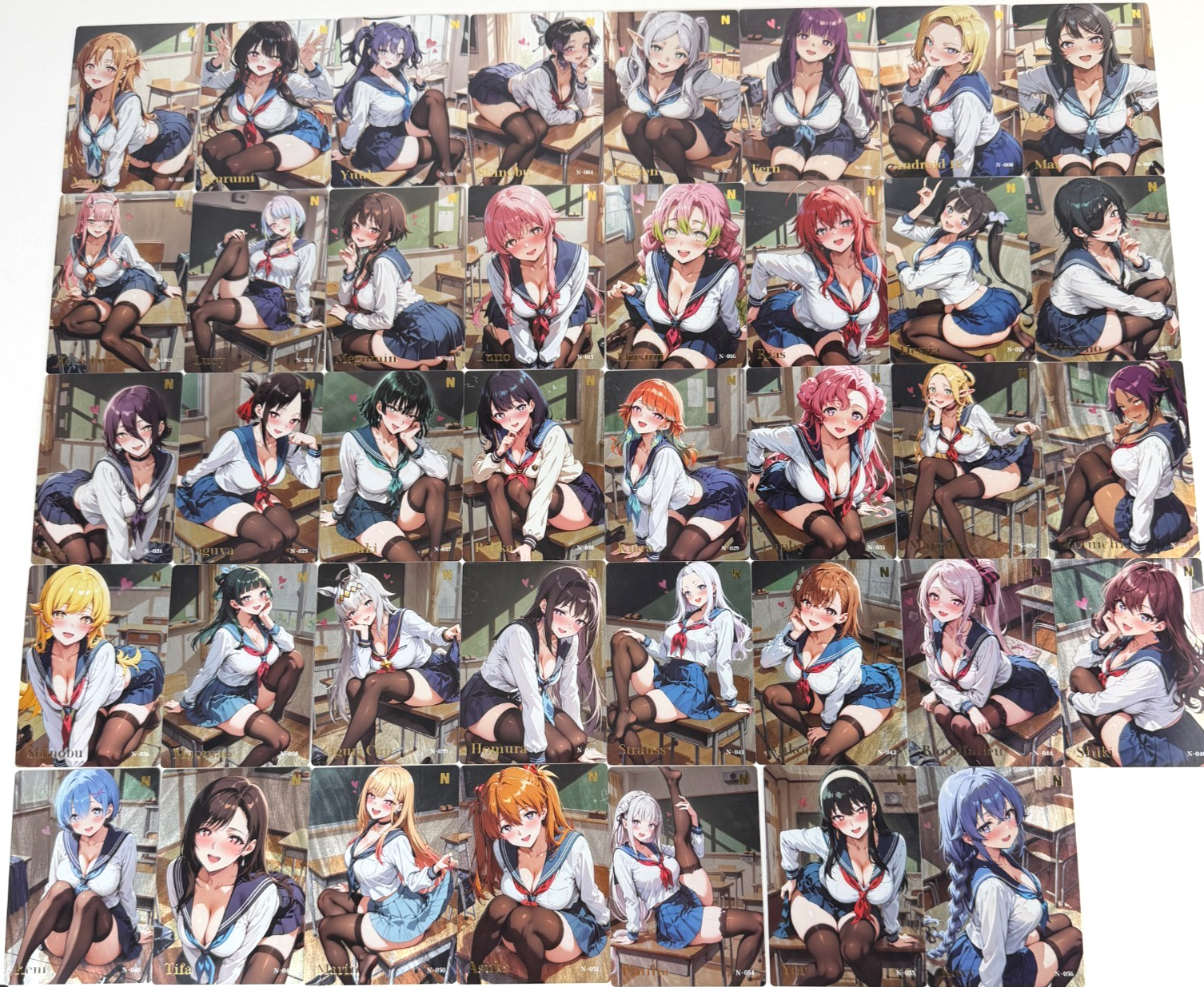 Genki Academy Goddess Story: Pick Your - N Classroom - CCG Anime Card Genki Academy Goddess Story: Pick Your - N Classroom - CCG Anime Card