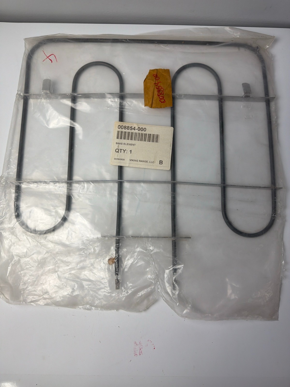 Viking 008854-000 Range Oven Bake Element Genuine OEM New