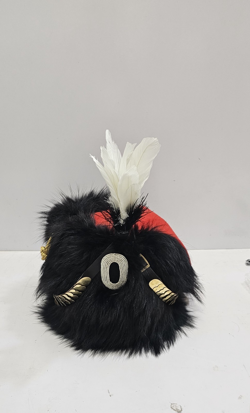 Prussian Busby Hussar Napoleonic Era rare marching Hat