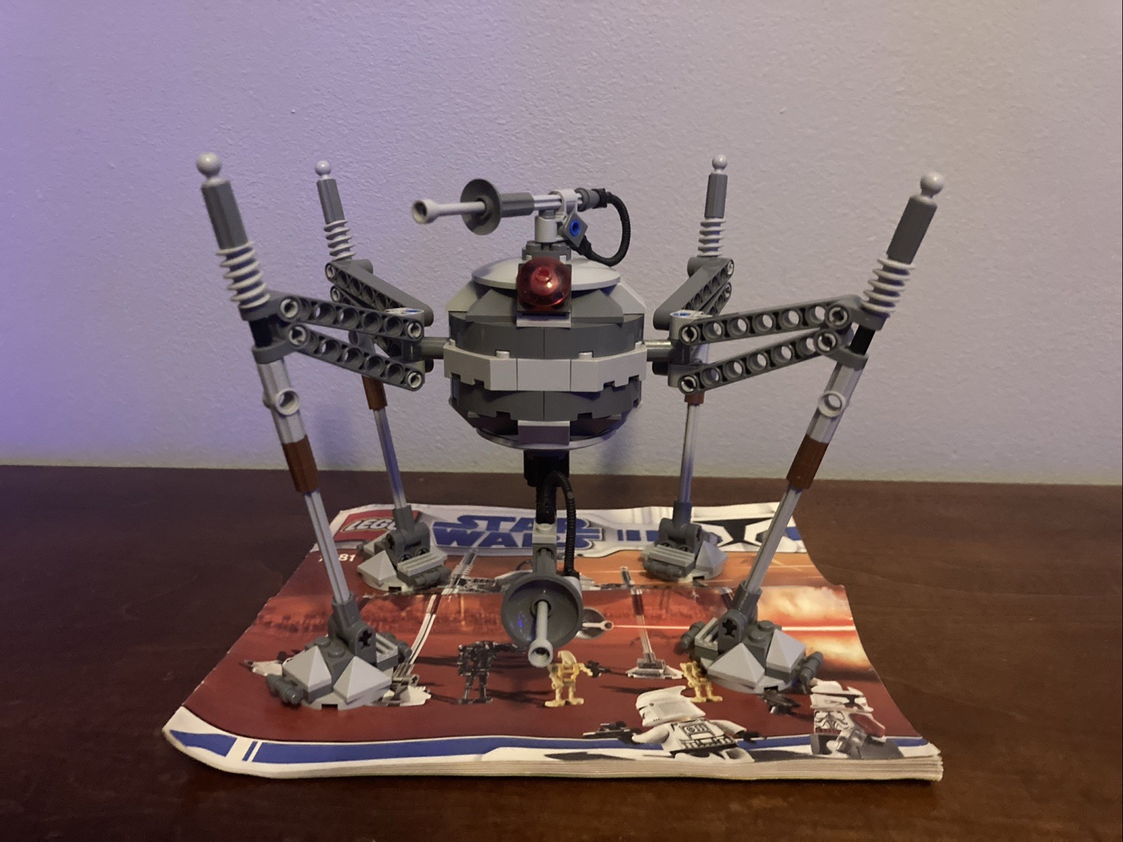 LEGO Star Wars: Separatist Spider Droid (7681),  Complete With Instructions