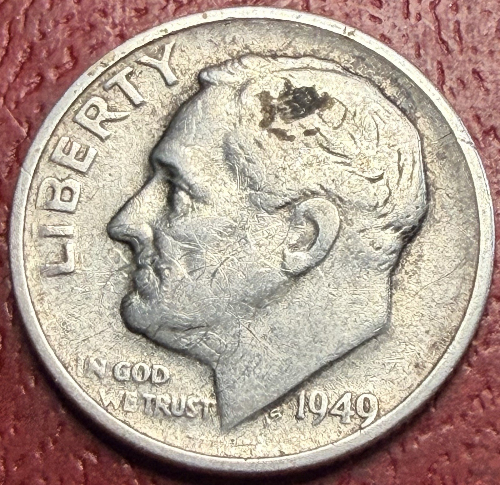 1949-S Roosevelt Dime. Better Date. 