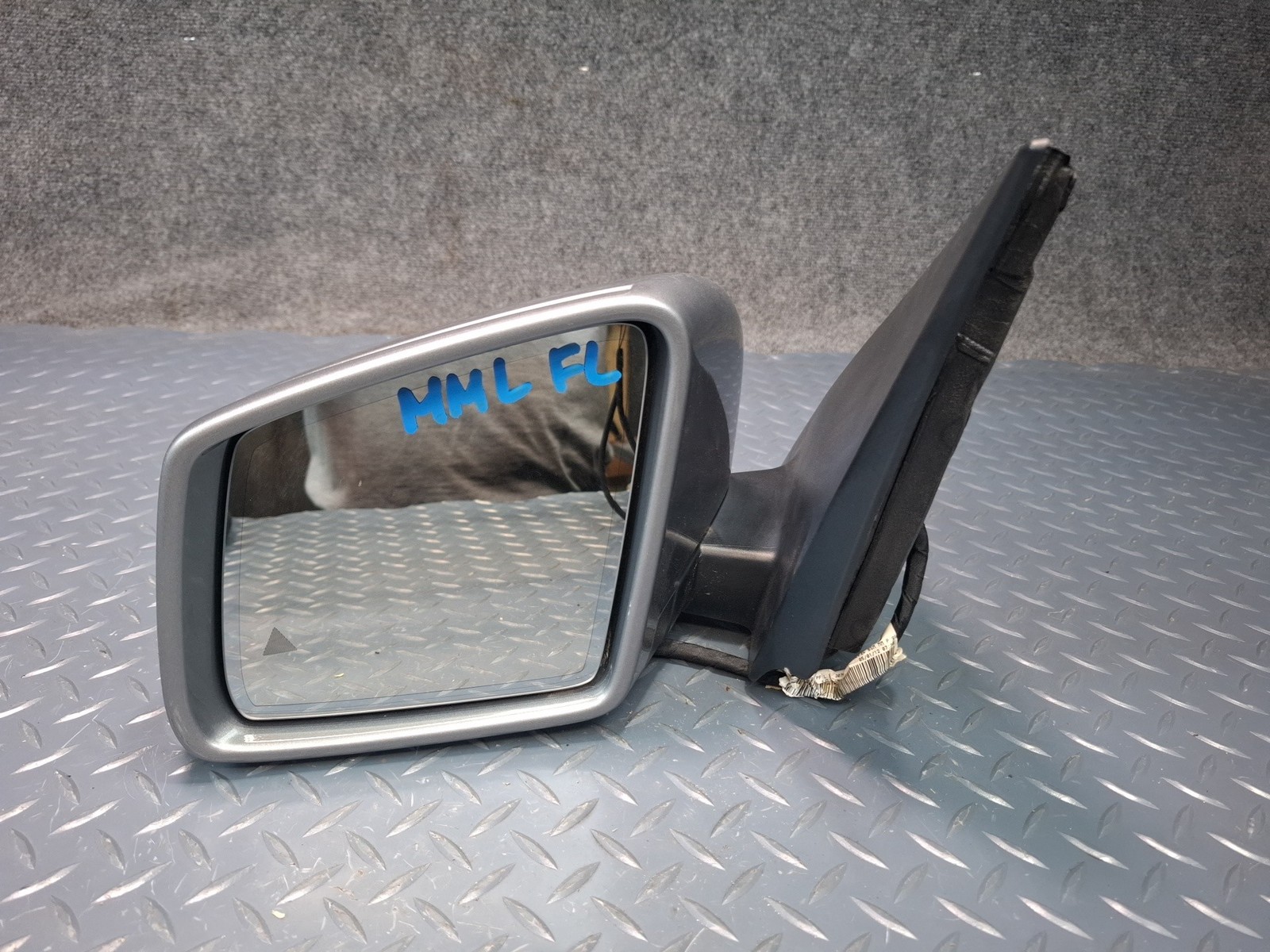 2012-2015 MERCEDES W166 LEFT DOOR HEATED SIDE VIEW MIRROR W/ BLIND SPOT