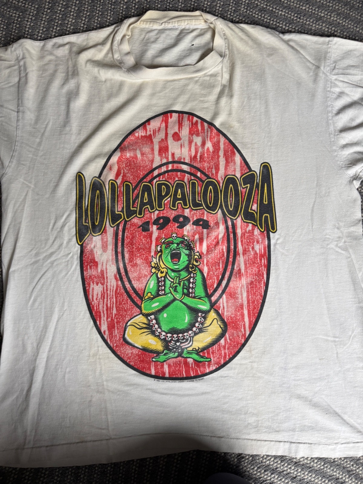 Vintage Rare Lollapalooza 1994 tour shirt Smashing Pumpkins Beastie Boys Tribe Vintage Rare Lollapalooza 1994 tour shirt Smashing Pumpkins Beastie Boys Tribe