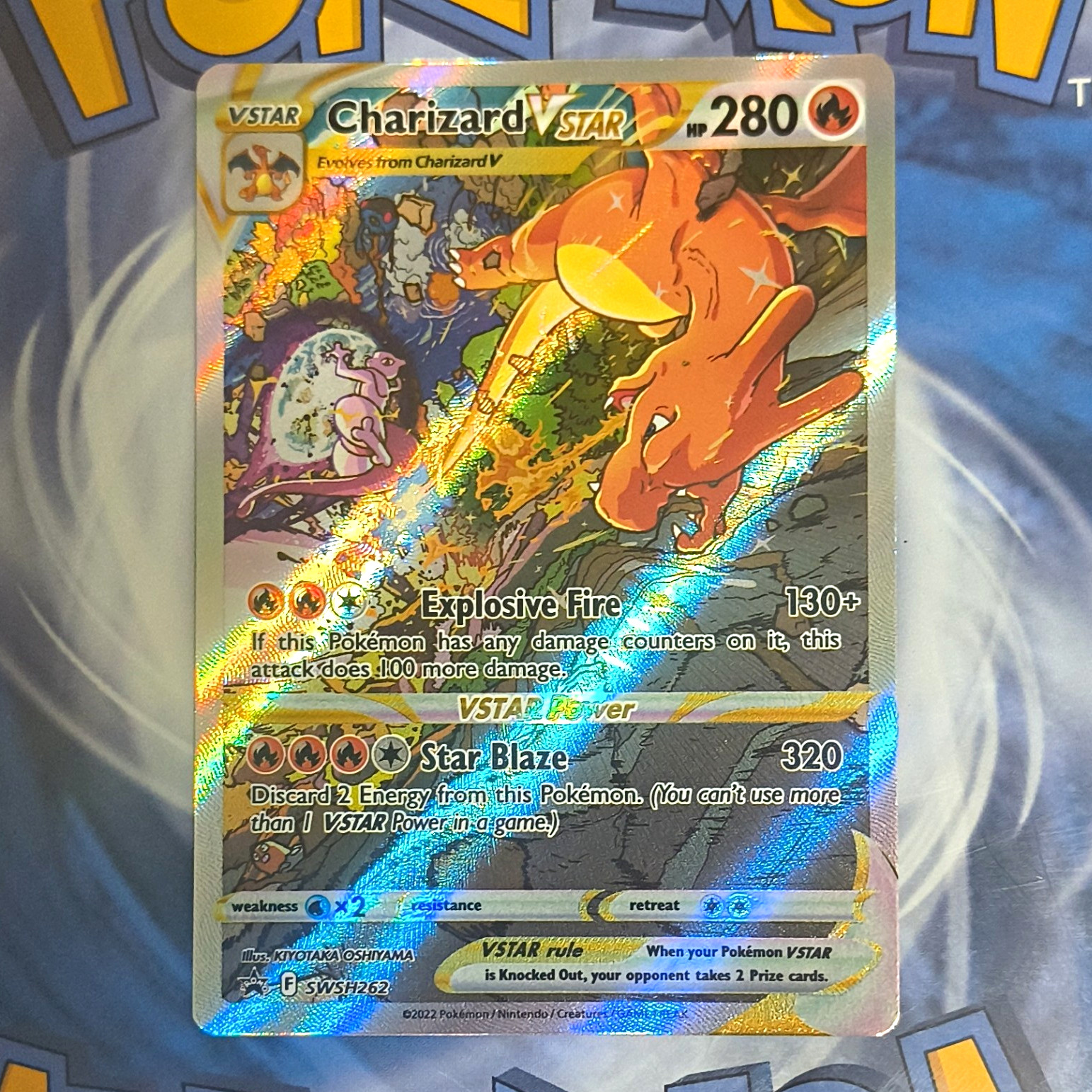 Charizard VSTAR Mint NM Holo SWSH262 Sword & Shield Promo Pokemon Card Charizard VSTAR Mint NM Holo SWSH262 Sword & Shield Promo Pokemon Card