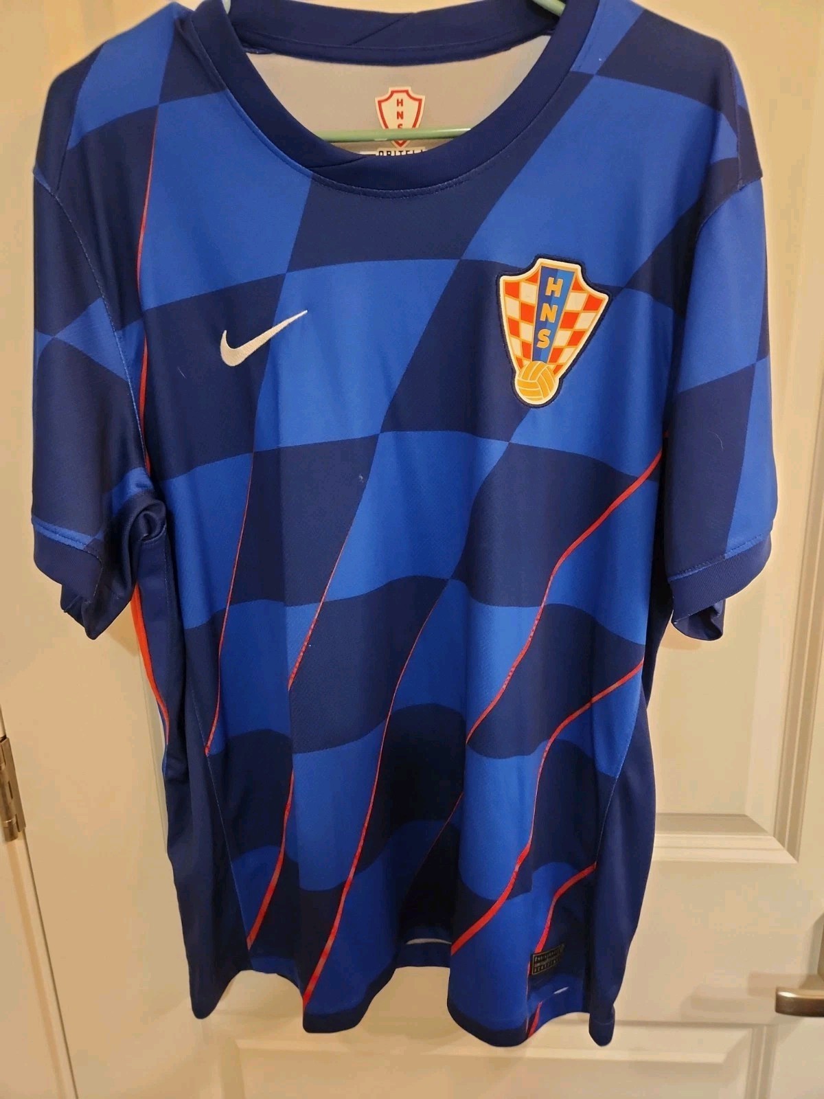 Croatia National Football Team Away Jersey 24/25 Nike Dri-fit XL Used Croatia National Football Team Away Jersey 24/25 Nike Dri-fit XL Used
