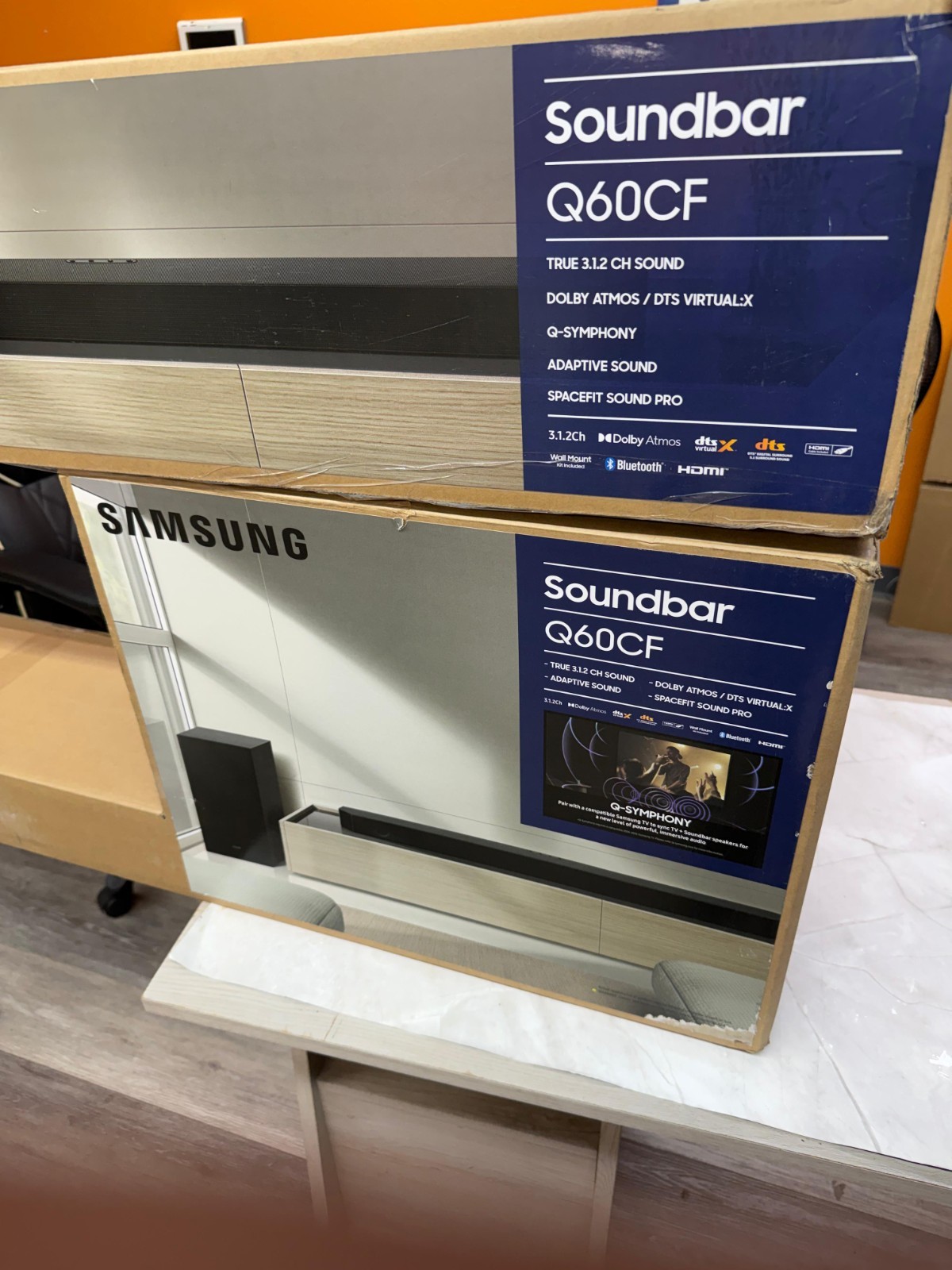 Samsung Q-Series HW-Q60CF 3.1.2 Ch Soundbar W/ Subwoofer (2025)