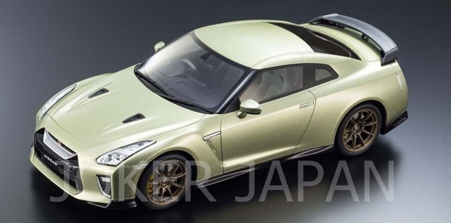 KYOSHO SAMURAI 1/18 NISSAN GT-R PremiumEdition T-Spec Millennium Jade KSR18057MJ