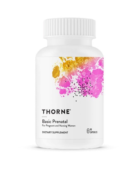 Thorne Basic Prenatal - 90 Capsules - EXP 12/2027