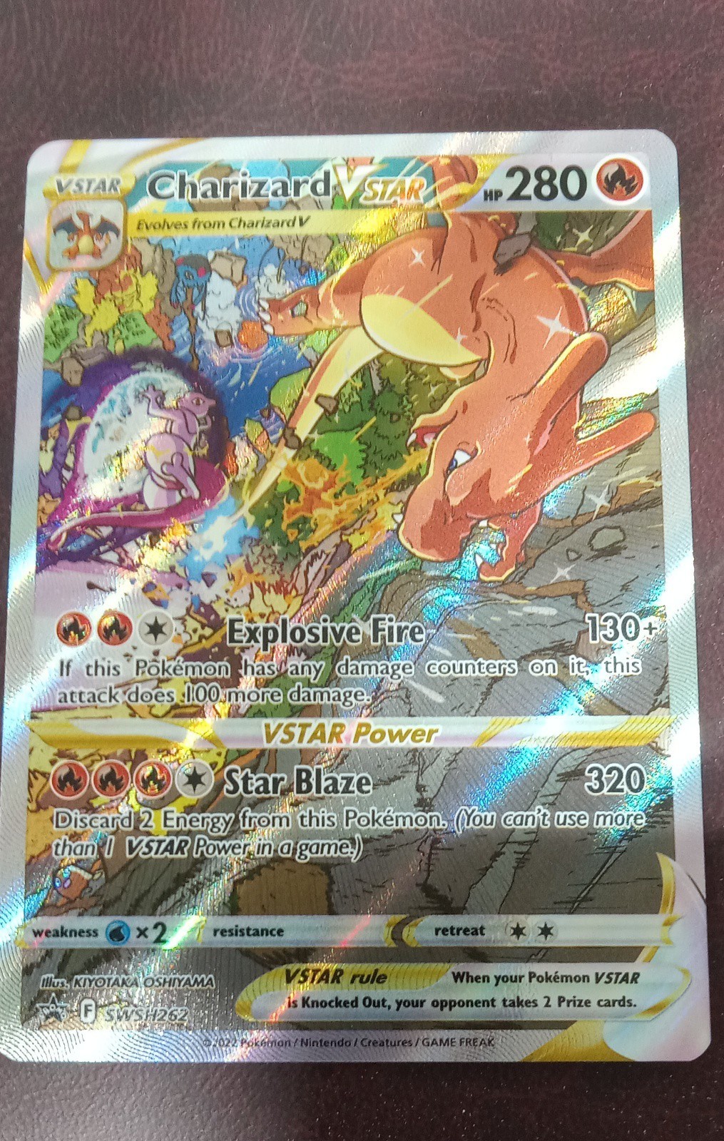 Charizard VSTAR SWSH262 SWSH: Sword & Shield Promo Cards Holo Charizard VSTAR SWSH262 SWSH: Sword & Shield Promo Cards Holo