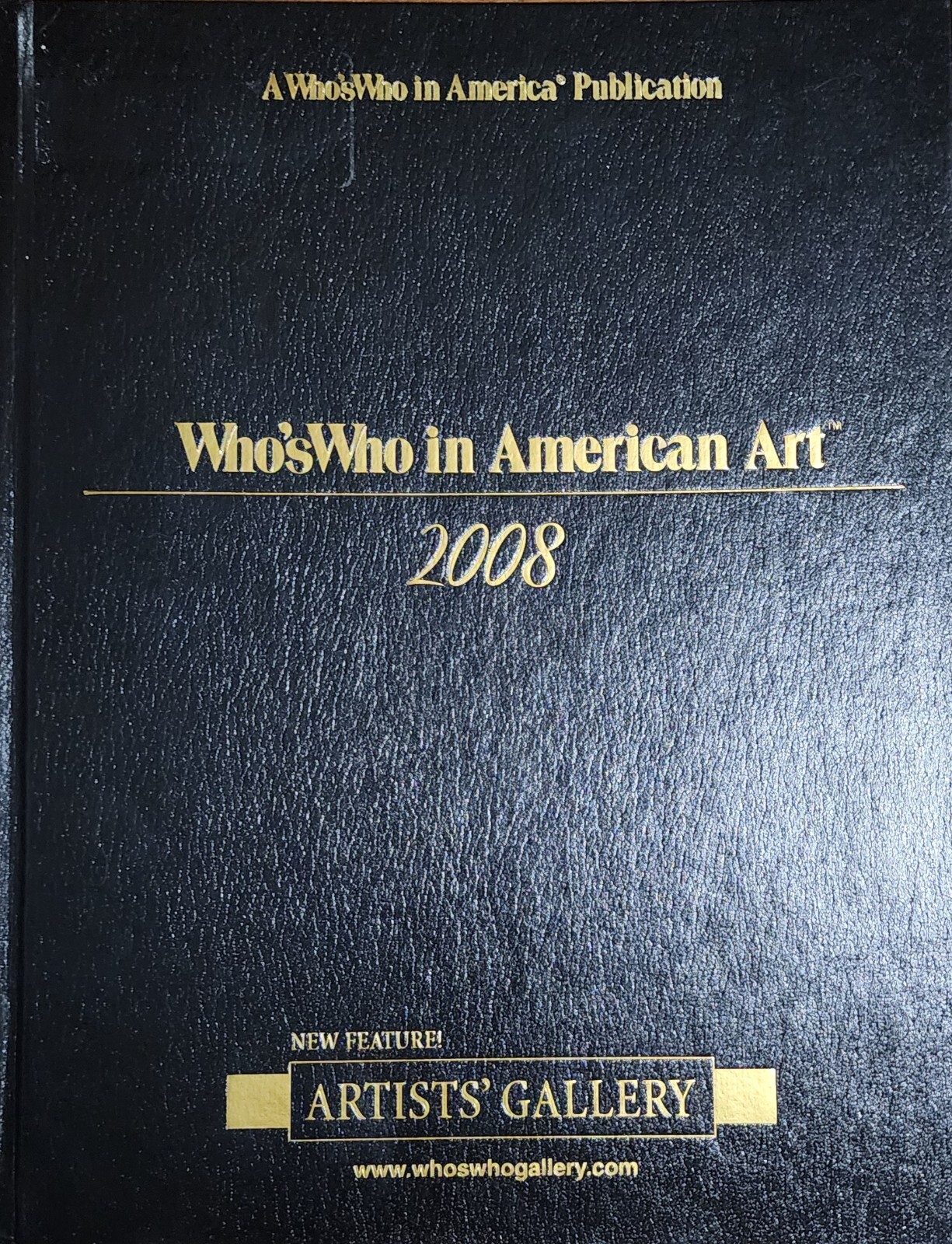 Who\'s Who in American Art 2008 by Marquis Who\'s Who Staff (2007, Hardcover)