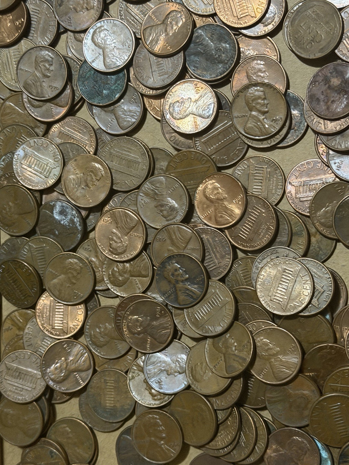 BULK REDUCED PRICE One pound Pre-1982 Copper Pennies: 95 percent Pure Lincoln