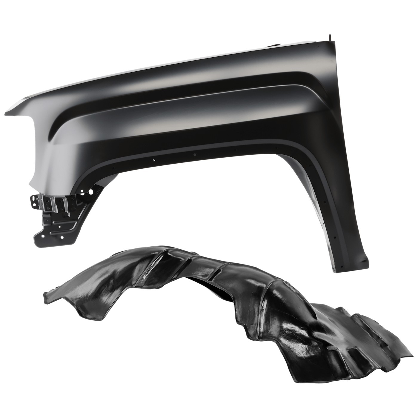 Fender Front Driver Left Side for GMC Sierra 1500 Limited Truck 2014-2018