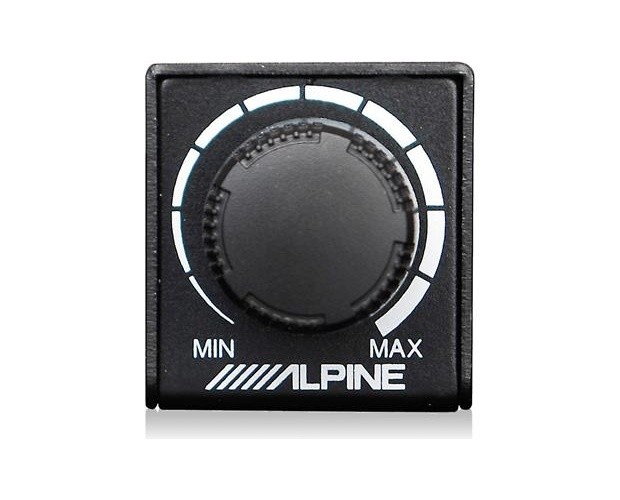 Alpine RUX-KNOB.2 Bass Knob Remote Bass Knob for Alpine Amplifiers Alpine RUX-KNOB.2 Bass Knob Remote Bass Knob for Alpine Amplifiers
