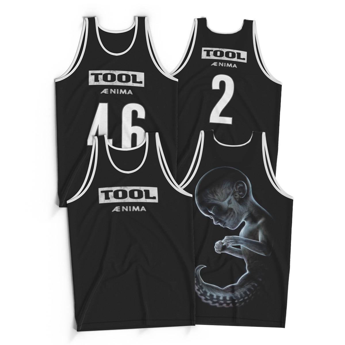 Aenima 46 & 2 Basketball Jersey Tool Band Jersey For Gifts TD1776