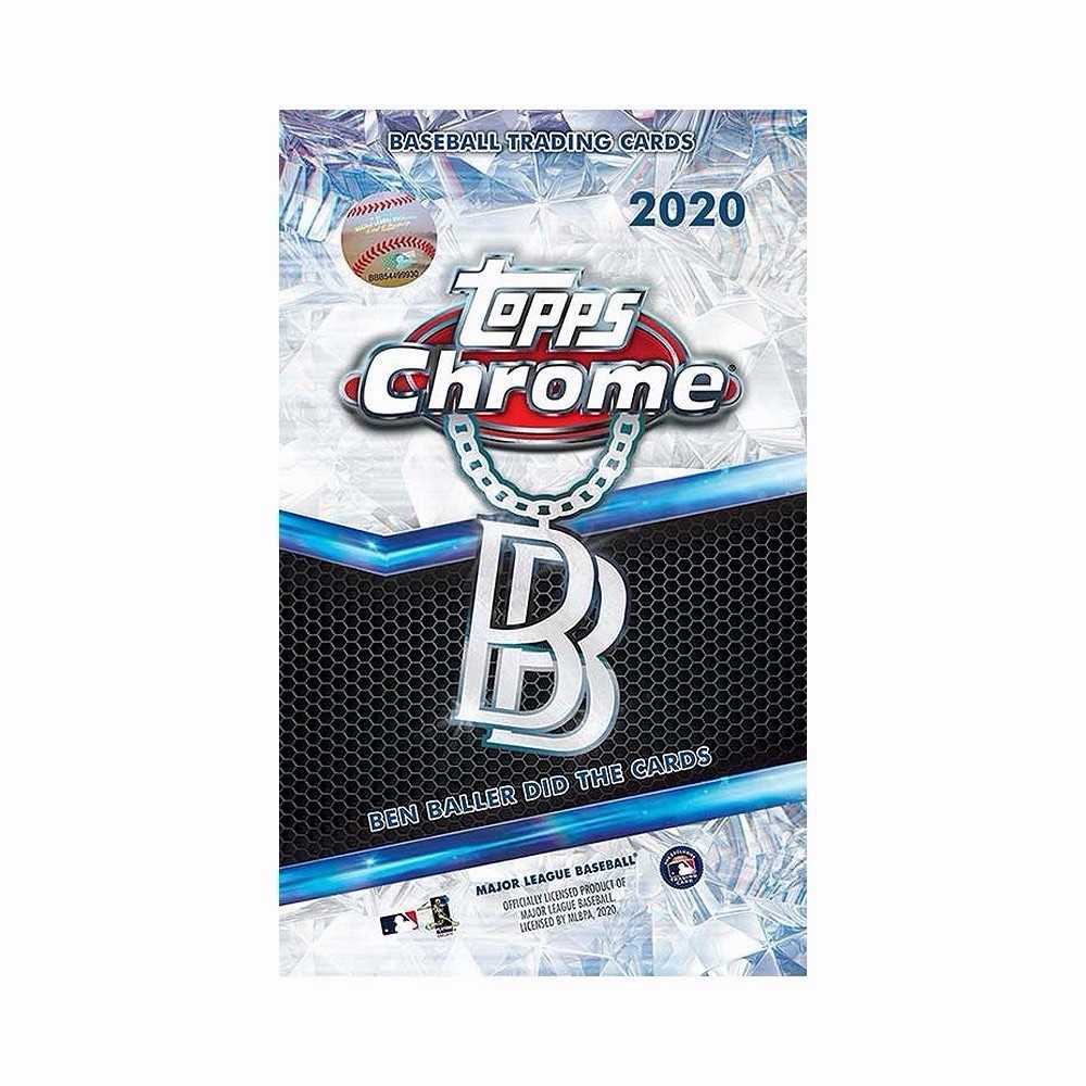 2020 Topps Chrome Ben Baller Edition Baseball MLB Sealed Trading Cards Hobby Box 2020 Topps Chrome Ben Baller Edition Baseball MLB Sealed Trading Cards Hobby Box
