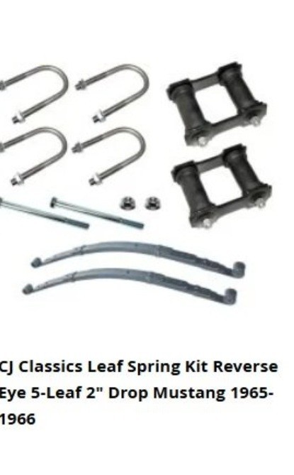 CJ Classics Leaf Spring Kit Reverse Eye 5-Leaf 2\ CJ Classics Leaf Spring Kit Reverse Eye 5-Leaf 2\