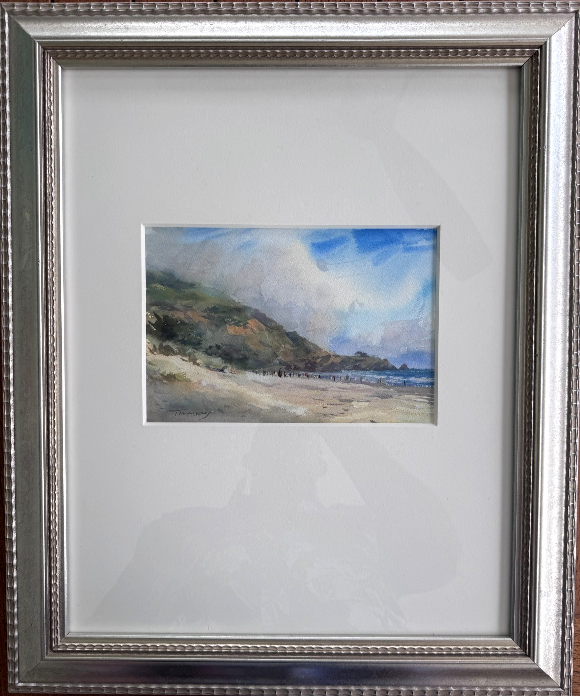 Erik Tiemens Signed Watercolor \ Erik Tiemens Signed Watercolor \