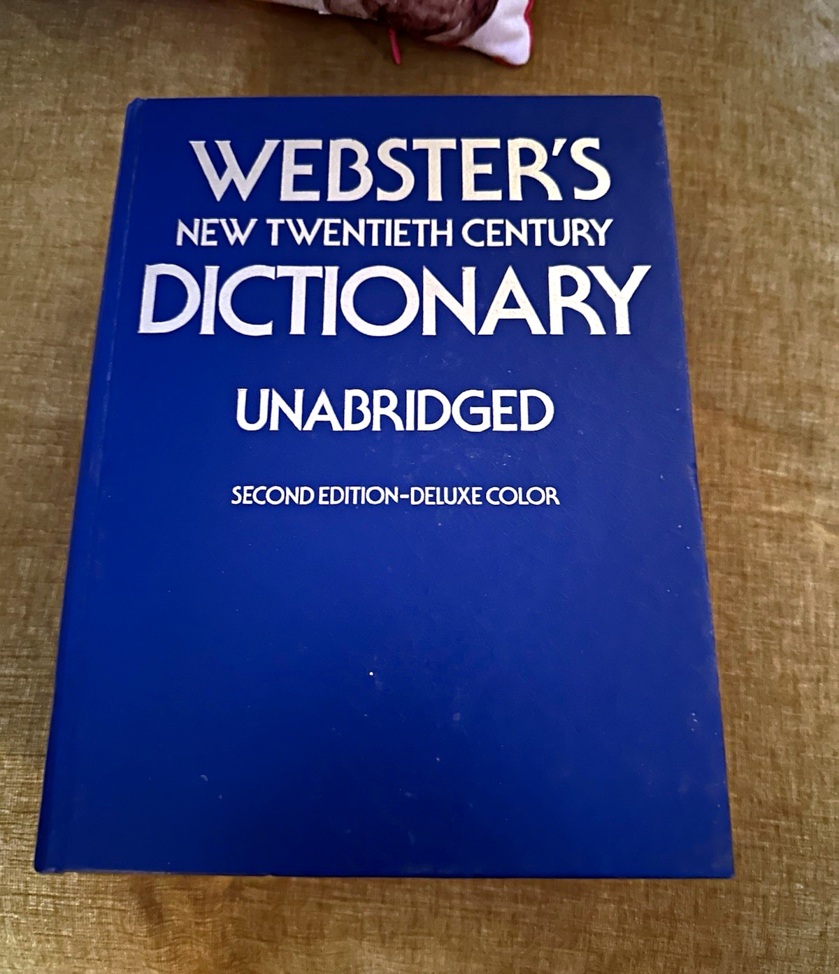 Webster\'s New Twentieth Century Dictionary Unabridged 2nd Ed Illustrated 1978
