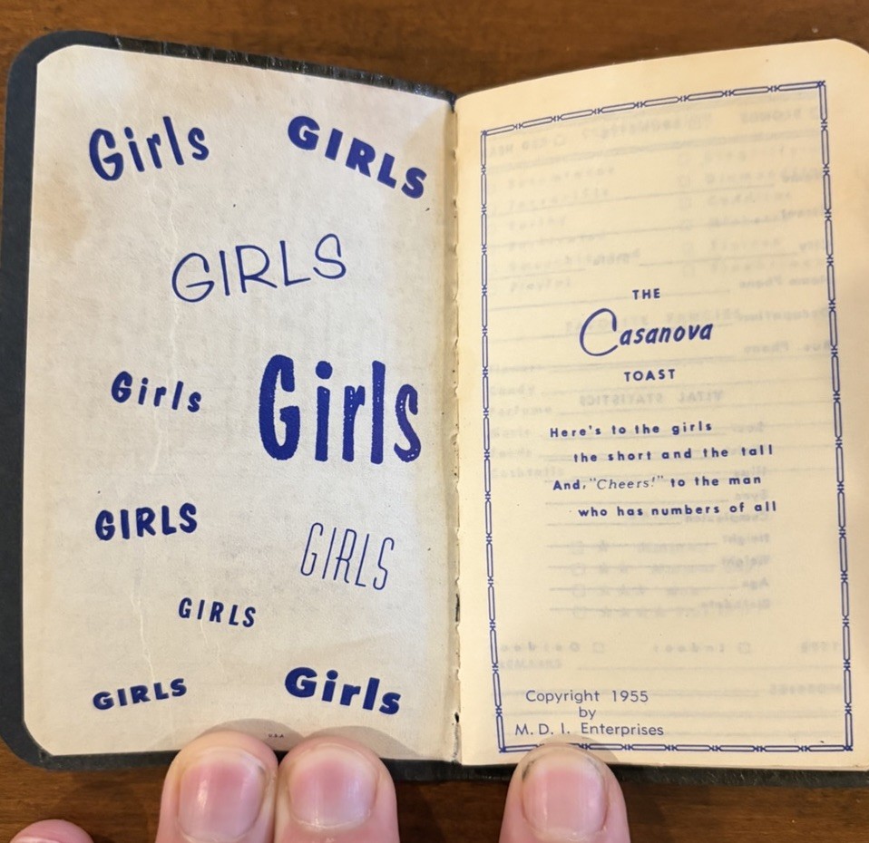 1955 Casanova Black Book – Vintage Dating “Player’s Guide” to Girls