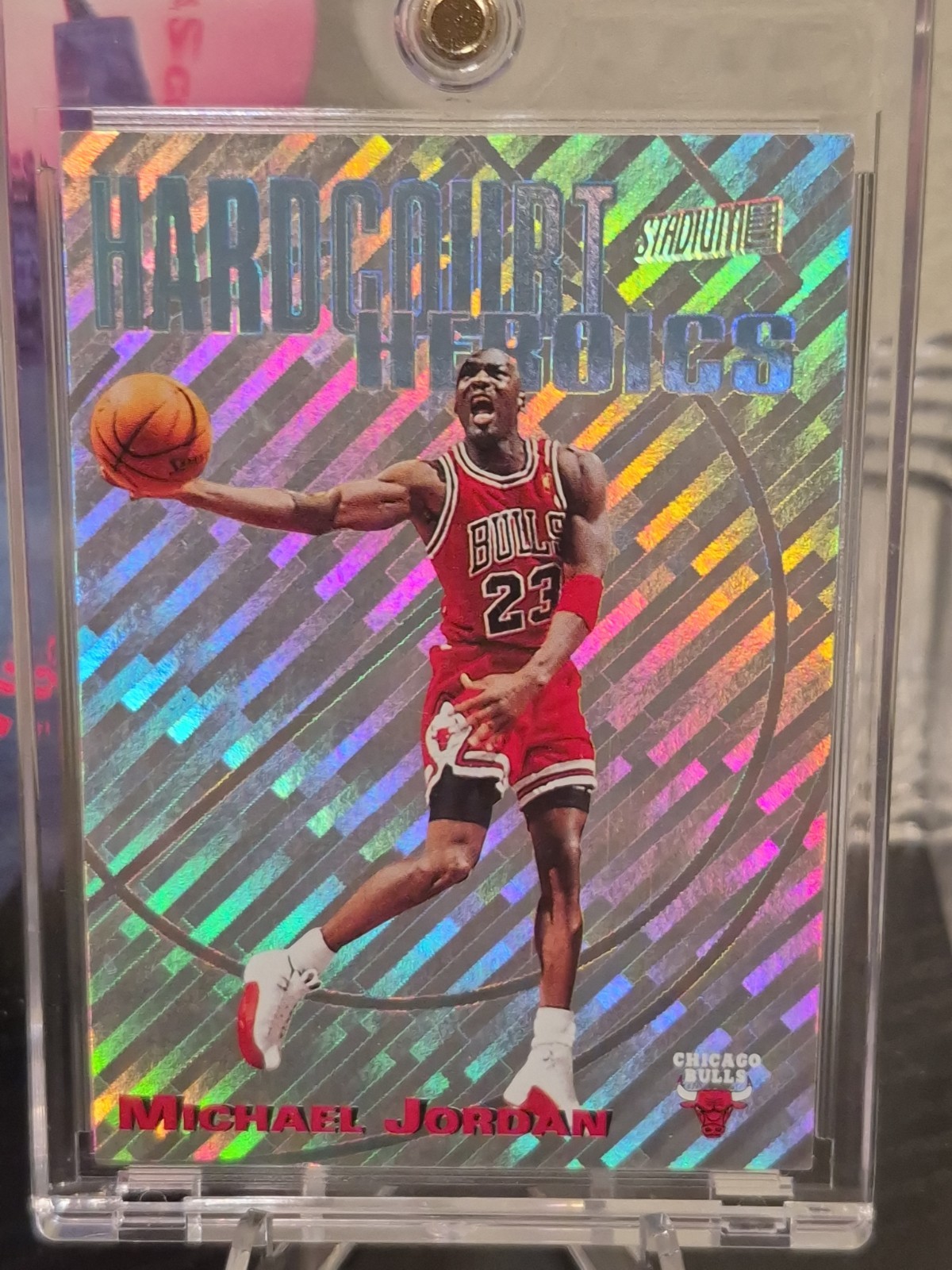 ↗️🔥🔥🔥1997-98 Topps Stadium Club - Hardcourt Heroics Michael Jordan #H1 
