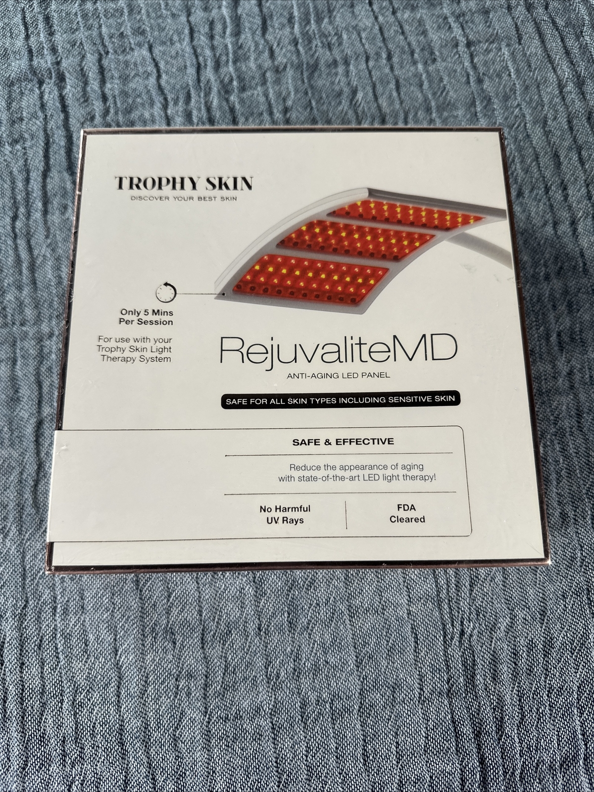 PANEL ONLY Trophy Skin RejuvaliteMD Red Light Therapy High-Power Ageless LED PANEL ONLY Trophy Skin RejuvaliteMD Red Light Therapy High-Power Ageless LED