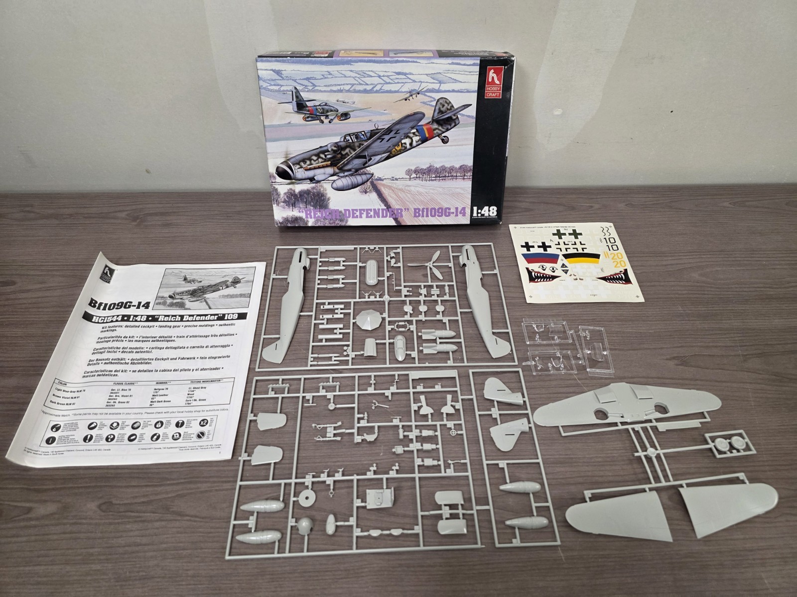 1/48 Hobby Craft 1544: Reich Defender Bf109G-14
