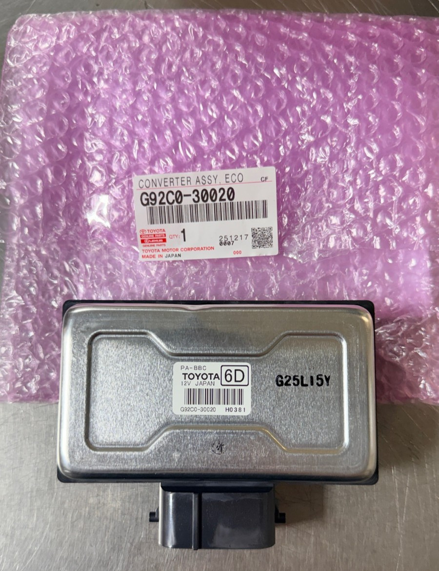 LEXUS/TOYOTA  2023-2026  ECO RUN VEHICLE CONVERTER ASSEMBLY G92C0-30020