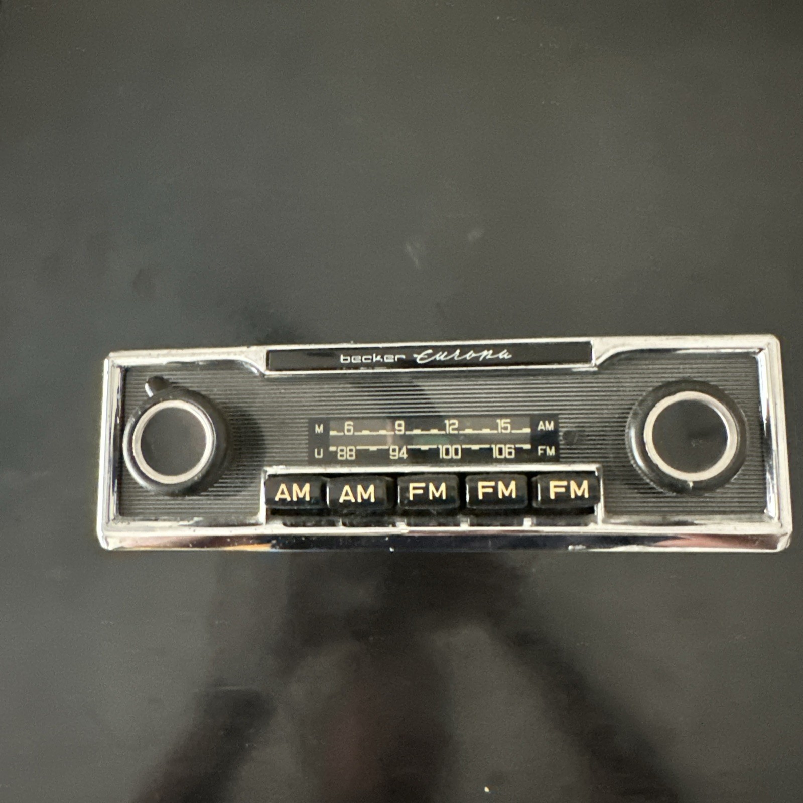 Original Becker Europa Radio for 1960’s & 1970’s Mercedes, Porsche, BMW & other Original Becker Europa Radio for 1960’s & 1970’s Mercedes, Porsche, BMW & other